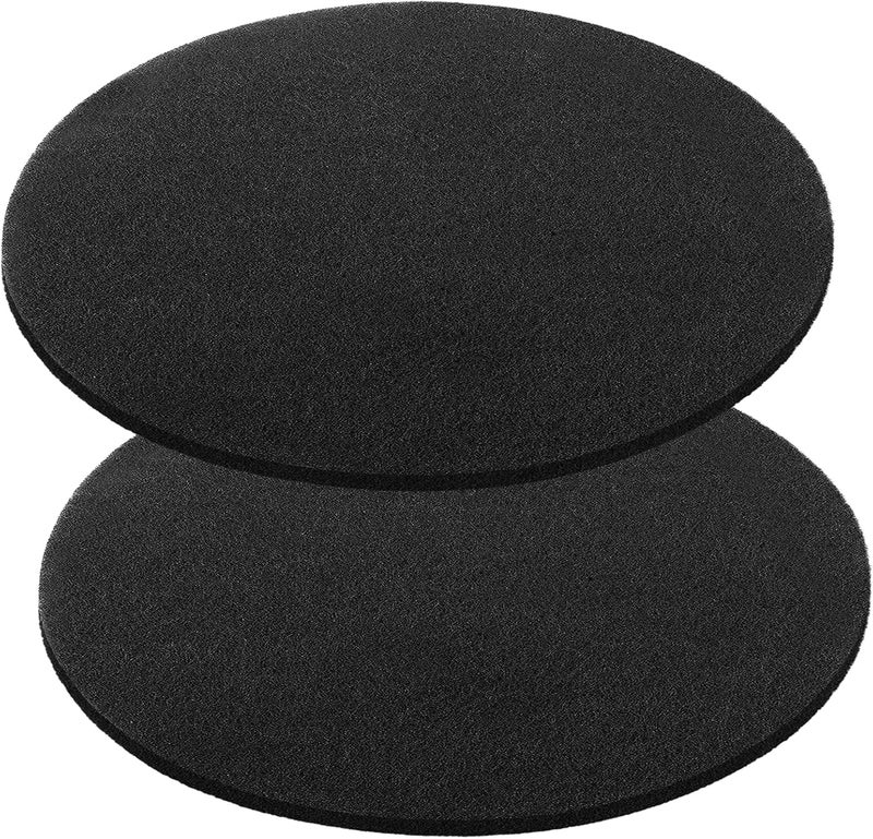 Bigmeta Round Splash Pad for Oil Drain Pan, Fit 1.5-20 Gal Drip Catcher Pan, Heat-Resistant, No Splatter Change Mat for Car Transmission Oil Changing Drain Tray (2 Pcs) - Image 1